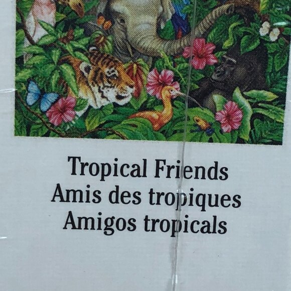 New sealed Ravensburger- 60 Piece Puzzle -Tropical Friends Animals - Picture 14 of 16